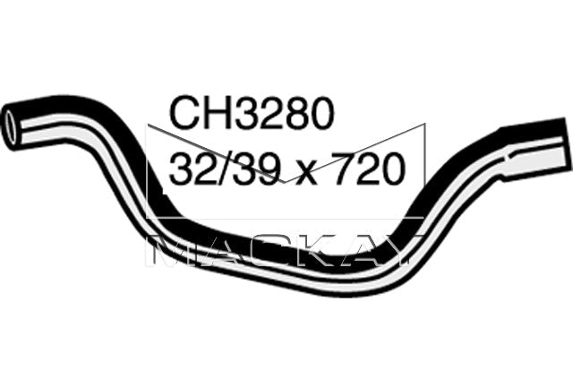 Mackay Top Radiator Hose CH3280