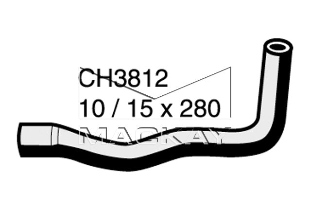 Mackay Bypass Heater Hose CH3812