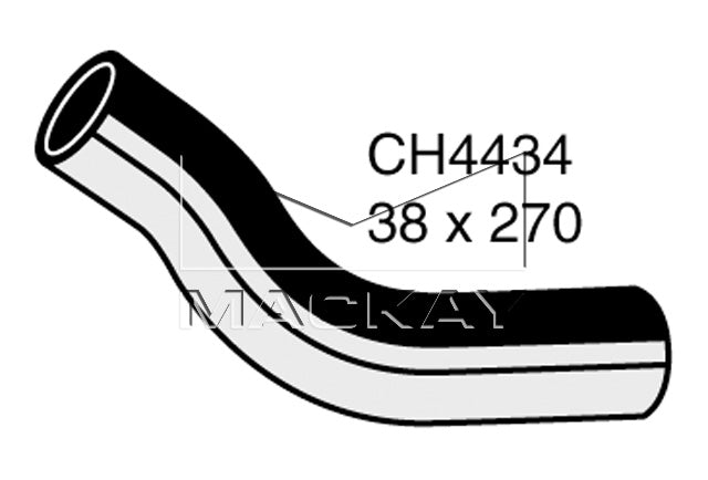Mackay Bottom Radiator Hose CH4434