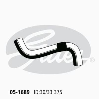 Gates Radiator Hose 05-1689