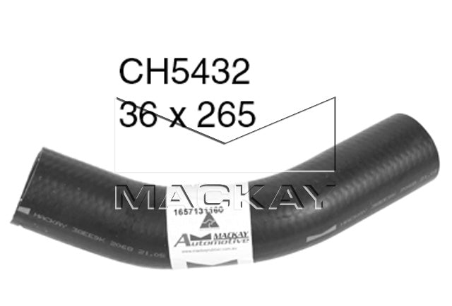 Mackay Top Radiator Hose CH5432