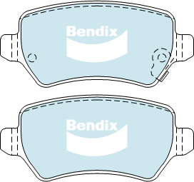 Bendix Heavy Duty Brake Pad Set Rear DB1511 HD
