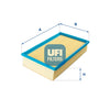 UFI Filters Air Filter 30.777.00