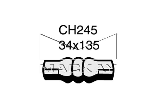 Mackay Radiator Hose (Radiator) CH245