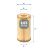 UFI Filters Oil Filter 25.159.00