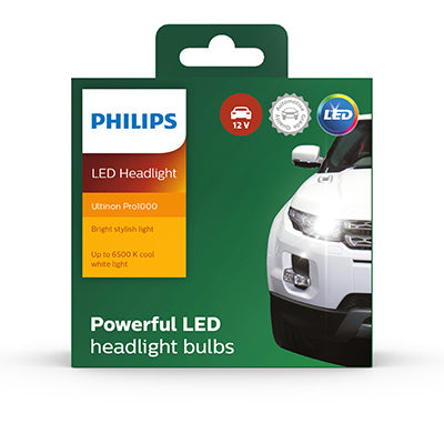 Philips Ultinon Pro1000 Led Fog Headlight Globe 12V Pair