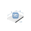 UFI Filters Cabin Air Filter 53.211.00