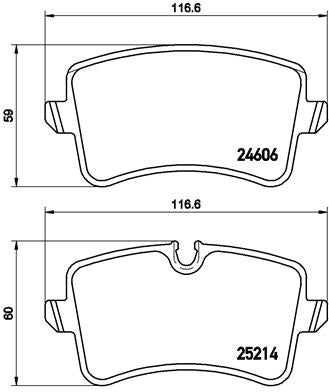 Brembo Brake Pad P 85 119