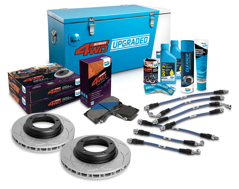 Bendix Ultimate 4x4 Big Brake Upgrade Kit Rear U4WD-BUK79