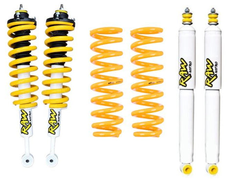 RAW 4x4 2 Inch 50mm RAW Nitro ReadyStrut 4x4 Lift Kit to