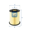 UFI Filters Air Filter 27.675.00