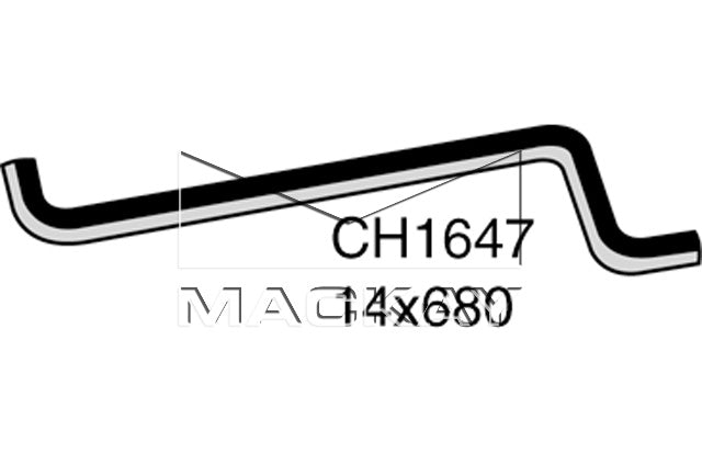 Mackay Heater Hose CH1647