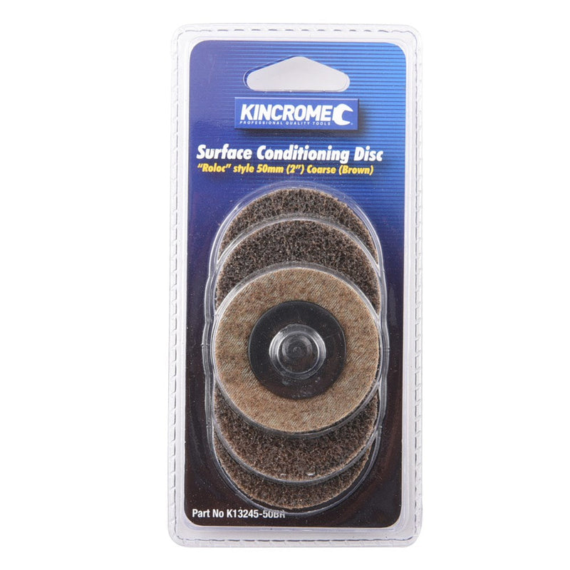 Kincrome Style Sand Disc 50Mm 36 Grit 5Pc K13245-50BR