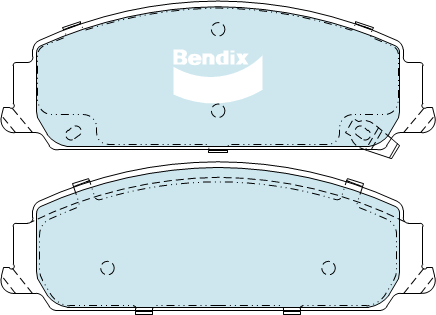 Bendix Ultimate Brake Pad Set Front DB2266 ULT