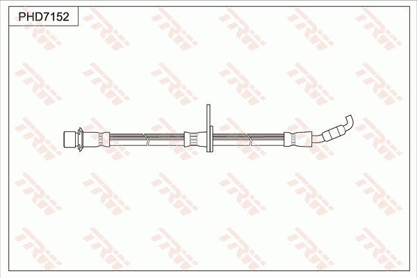 TRW Brake Hose PHD7152