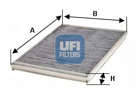 UFI Filters Cabin Air Filter 54.102.00
