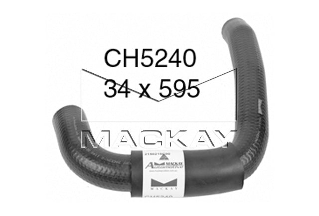 Mackay Top Radiator Hose CH5240