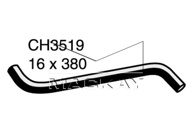 Mackay Heater Hose CH3519