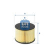 UFI Filters Fuel Filter 26.022.00