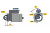 Bosch Alternator 12V 140A 1986A00905