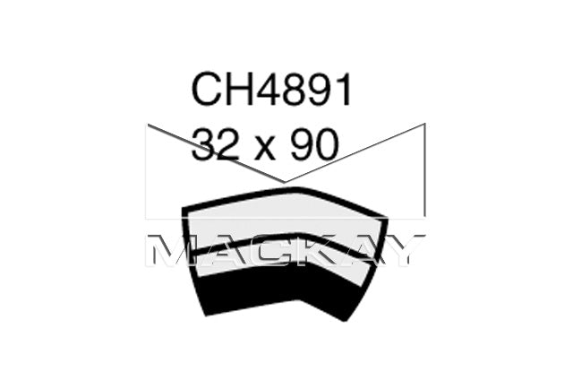 Mackay Bypass Heater Hose CH4891