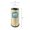 UFI Filters Air Filter 27.356.00