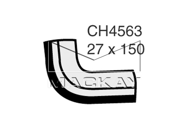 Mackay Bypass Heater Hose CH4563