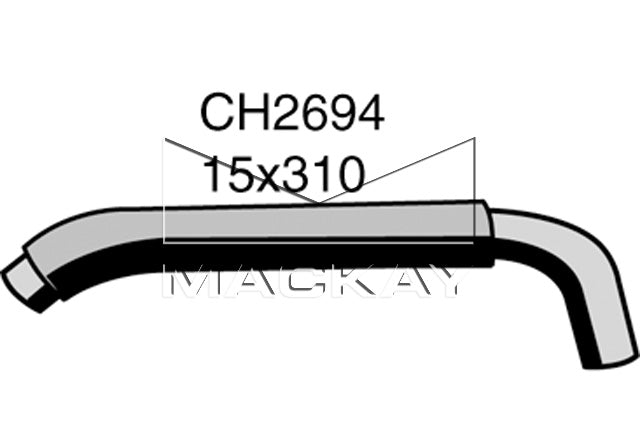 Mackay Heater Hose CH2694