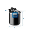 UFI Filters Fuel Filter 24.148.00