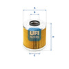 UFI Filters Oil Filter 25.541.00
