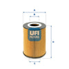 UFI Filters Oil Filter 25.210.00