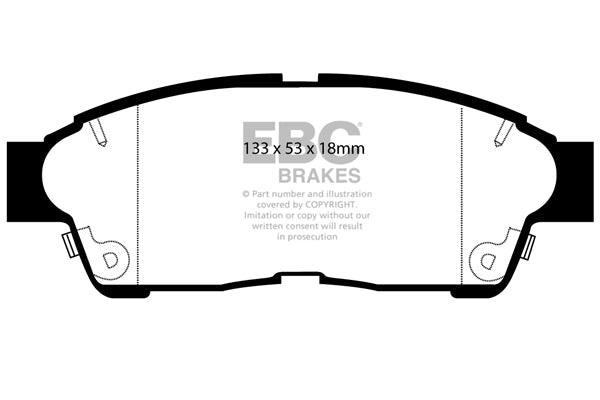 EBC Brake Pad Set DP6964