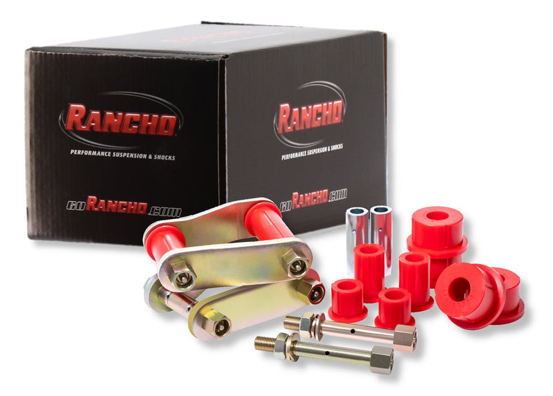 Rancho Leaf Spring - Greaseable Shackle Pin Bush Kit