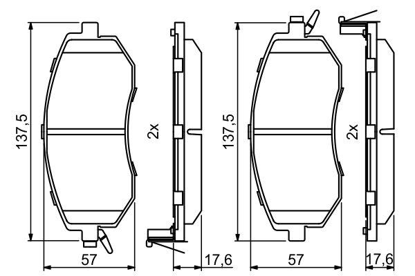 Bosch Crankshaft RPM Sensor 0 281 002 553