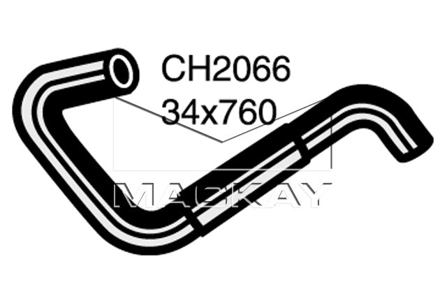 Mackay Bottom Radiator Hose CH2066