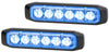 Hella 12/24V Bst Slim Directional Warning Lamp, Blue 6