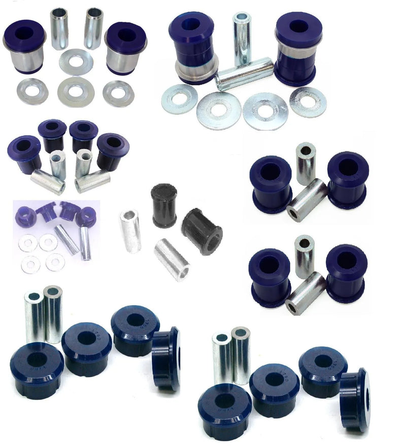 SuperPro KIT204K Enhancement Bush Kit - Front + Rear,