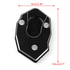 Kawasaki Z1000 Z800 ZX-10R ER6F Generic Kickstand Side Plate Stand Extension Pad