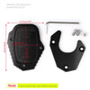 HONDA CRF250 RALLY 17-19 Generic 1X Kickstand sidestand stand extension enlarger pad