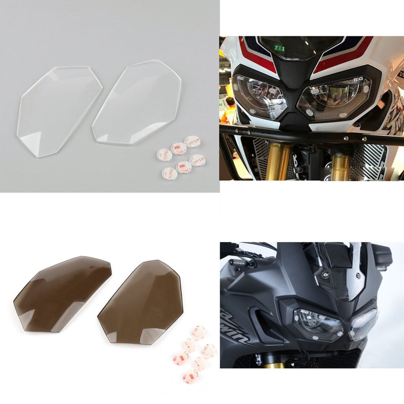 Honda CRF1000L Africa Twin 2016-2017 Generic Front Headlight Lens Covers Guard
