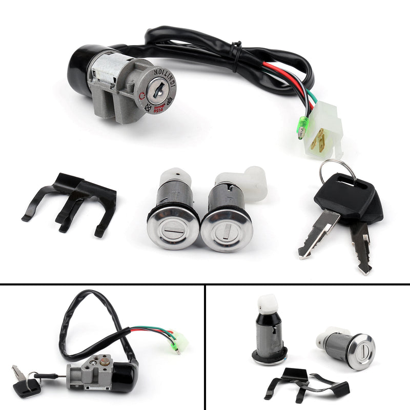Honda CH125 Spacy 1984-1996 Generic Ignition Switch Fuel Gas Cap Cover Key Lock Set