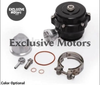 Universal JDM 50Mm V Band Blow Off Valve Bov Qr Typer W/ Weld On Aluminum Flange W/Logo