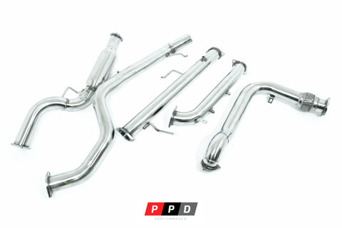 Mitsubishi Pajero (2006-2021) NS NT NW NX 3.2L TD (DPF MODELS) - 3" Stainless Steel Turbo Back Exhaust - Image 2
