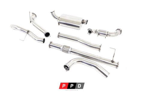 Holden Colorado 7 / Trailblazer (2012-2020) 2.8L 3" Stainless Steel Turbo Back Exhaust - Image 2
