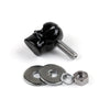 6x Universal Motorcycle Black Skull License Number Plate Frame Screw Bolt Generic