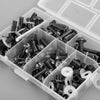 158pcs Motorcycle Sportbike Windscreen Fairing Bolt Kit Fastener Clip Screw Set Generic