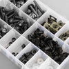 223pcs Motorcycle Sportbike Windscreen Fairing Bolt Kit Fastener Clip Screw Set Generic