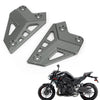 Kawasaki Z900 ZR900 2017-2020 Generic CNC Aluminum Heel Guards Rearset Plates Fit
