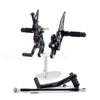 Suzuki GSXR GSX-R 600 / 750 2006-2009 Generic Rearset Rear set Footpegs Adjustable