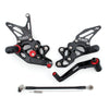 Suzuki GSXR GSX-R 600 / 750 2006-2009 Generic Rearset Rear set Footpegs Adjustable